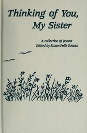 Cover of: Thinking of You My Sister by Susan Polis Schutz