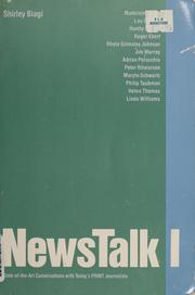 Cover of: NewsTalk I: state-of-the-art conversations with today's print journalists