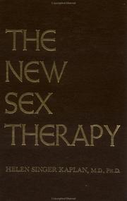 Cover of: The new sex therapy: active treatment of sexual dysfunctions.