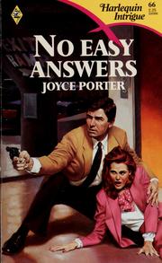 Cover of: No Easy Answers