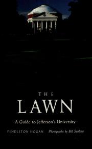 Cover of: The lawn by Pendleton Hogan