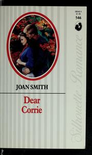 Cover of: Dear Corrie: Silhouette Romance - 546
