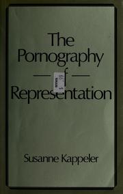 The pornography of representation by Susanne Kappeler