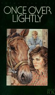 Cover of: Once over lightly by Norma Jean Lutz