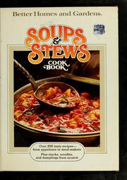 Cover of: Soups & stews cook book