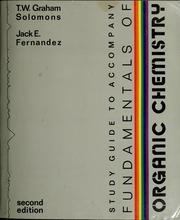 Cover of: Study guide to accompany Fundamentals of organic chemistry