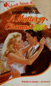 Cover of: A Matter of Circumstance