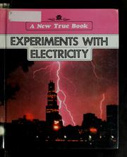 Cover of: Experiments with electricity by Helen J. Challand