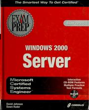 Cover of: MCSE Windows 2000 Server Exam Prep (Exam: 70-215)