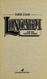 Cover of: Longarm and the captive women