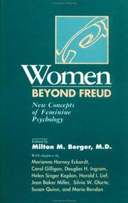 Cover of: Women beyond Freud by edited by Milton M. Berger ; with chapters by Marianne Horney Eckardt ... [et al.].