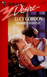 Cover of: Married In Haste