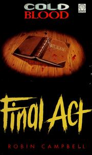 Cover of: Final act