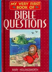Cover of: My very first book of Bible questions