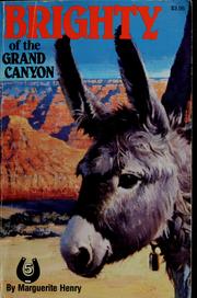 Cover of: Brighty of the Grand Canyon by Marguerite Henry