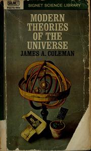 Cover of: Modern theories of the universe.