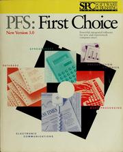 Cover of: PFS:First choice by 