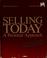 Cover of: Selling today