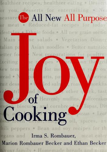 Joy of cooking by Irma S. Rombauer