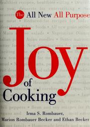 Cover of: Joy of cooking by Irma S. Rombauer