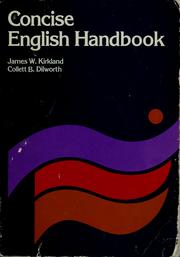 Cover of: Concise English handbook by James W. Kirkland
