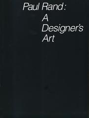 Cover of: A designer's art