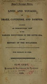 Cover of: Lives and voyages of Drake, Cavendish, and Dampier