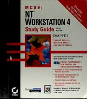 Cover of: MCSE: NT Workstation 4 study guide