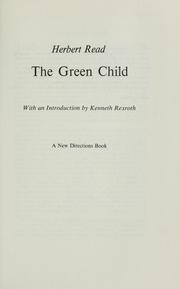 Cover of: The green child.