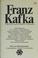 Cover of: Franz Kafka