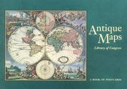 Cover of: Antique Maps: Postcard Book