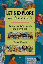 Cover of: Let's explore inside the Bible