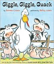 Cover of: Giggle, Giggle, Quack by Doreen Cronin