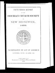 Cover of: Fifty-third report of the Diocesan Church Society of New Brunswick, 1888 by Better Homes and Gardens