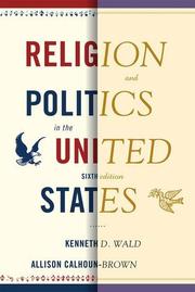 Cover of: Religion and politics in the United States