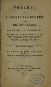 Cover of: Voyages of discovery and research within the Arctic regions, from the year 1818 to the present time