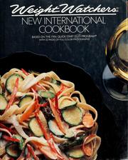 Cover of: Weight Watchers new international cookbook
