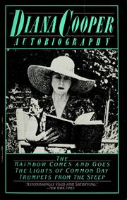 Cover of: Autobiography by Diana Cooper