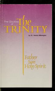 Cover of: Doctrine of the Trinity