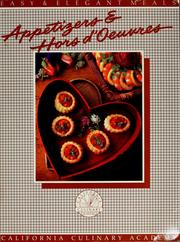 Cover of: Appetizers & hors d'oeuvres by Hallie Harron