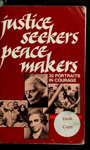Cover of: Justice seekers, peace makers by Michael True