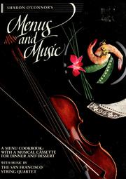 Cover of: Menus and music