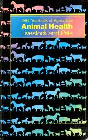 Cover of: Animal health by United States Department of Agriculture ; [Jack Hayes, editor]