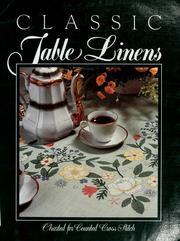 Cover of: Classic table linens