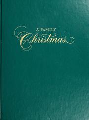 Cover of: A Family Christmas by the Reader's Digest Association.