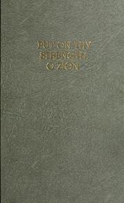 Cover of: Put on thy strength, O Zion: Melchizedek Priesthood personal study guide 1982/1986