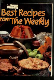 Cover of: Best recipes from the Weekly | Pamela Clark
