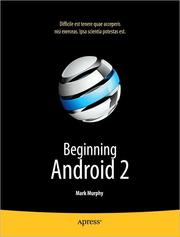 Cover of: Beginning Android 2 by Mark L. Murphy