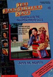 Cover of: Claudia and the Phantom Phone Calls (The Baby-Sitters Club #2) by Ann M. Martin
