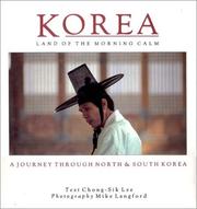Cover of: Korea, land of the morning calm